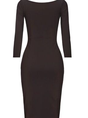 Express Black Midi Dress XS